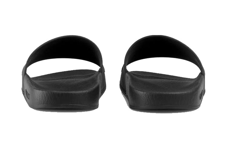 (WMNS) Gucci Logo Rubber Slide 'Black' 525140-JCZ00-1031 #