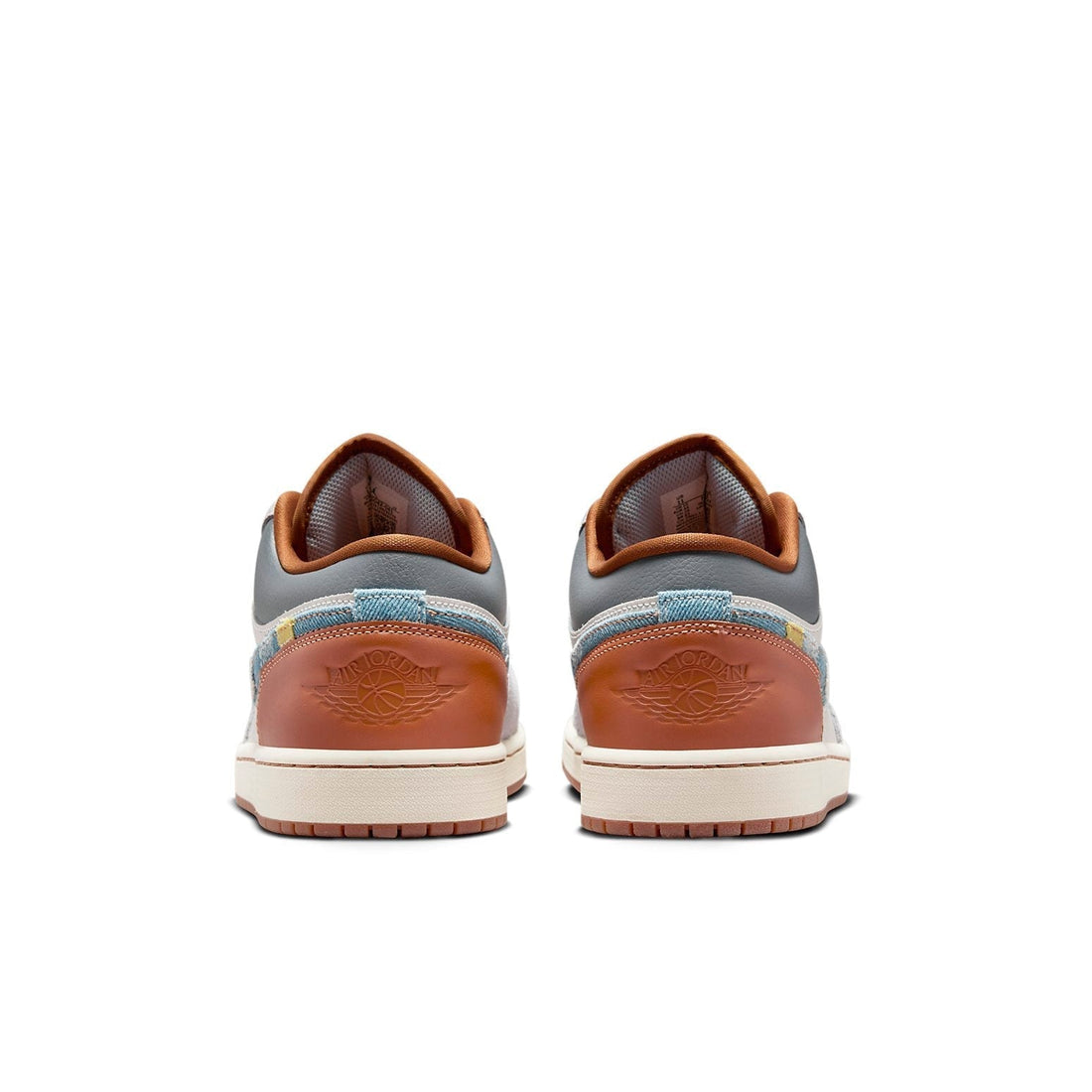 Air Jordan 1 Low SE 'Phantom Repaired Denim Swoosh' FZ5042-041 #